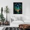 Starry Night Diamond Painting Kits- Tree Diamond Art for Adults,Gem Painting Crafts for Adults Home Wall Decor,DIY 5D Gem Art Moon Perfect for Relaxation(12x16 Inch)